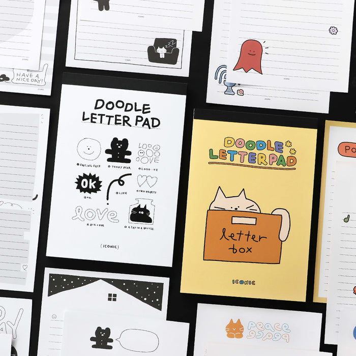 Iconic Doodle Letter Pad - The Journal Shop