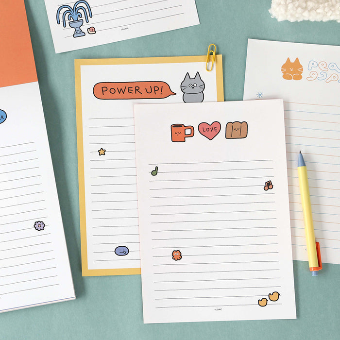 Iconic Doodle Letter Pad - The Journal Shop