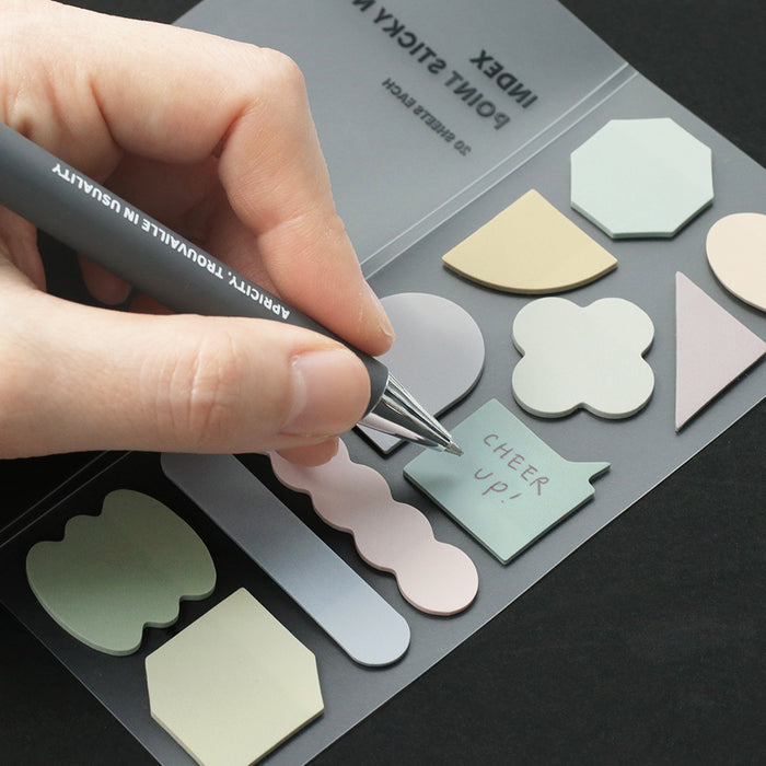Iconic Index Point Sticky Notes - The Journal Shop