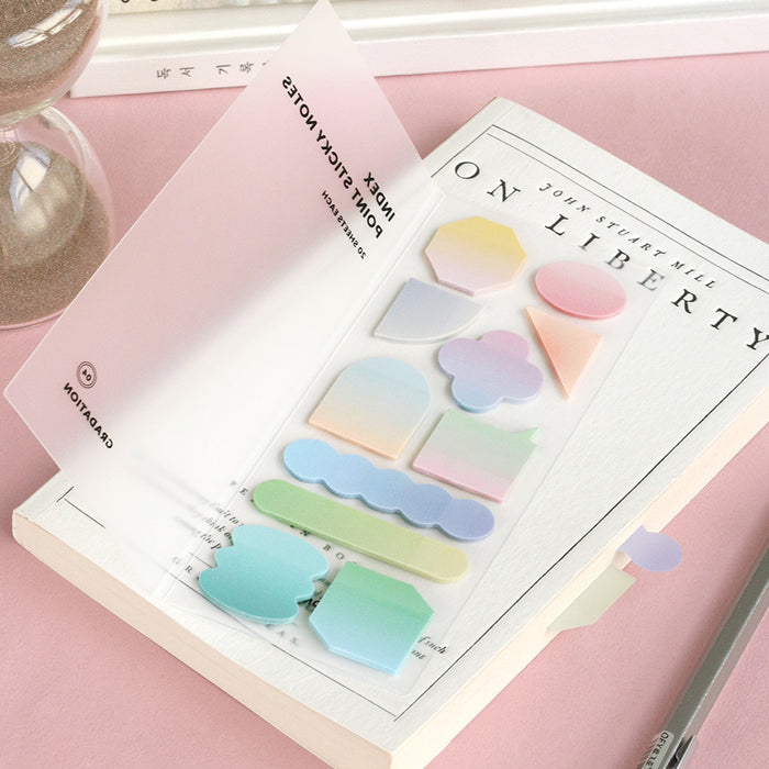 Iconic Index Point Sticky Notes - The Journal Shop