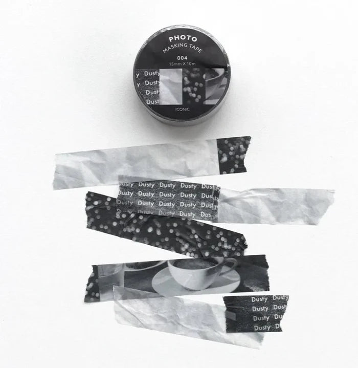 Iconic Photo Masking Tape, detail view of the design.
