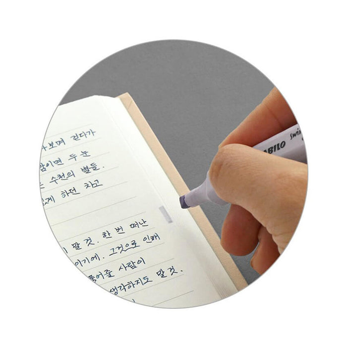 The Journal Shop - Iconic Solitude Tomoe River Line Notebook page detail showing smooth paper and clear ruling.