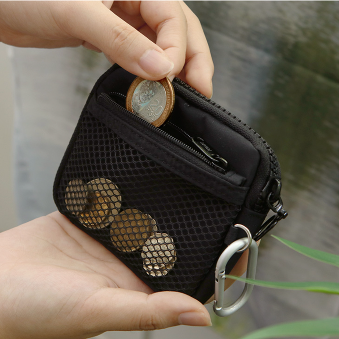 Iconic Voyager Card Wallet Travel Pouch, shown in full.