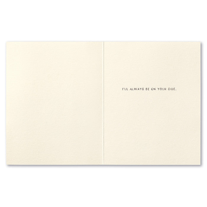 I'm Not Going Anywhere Card