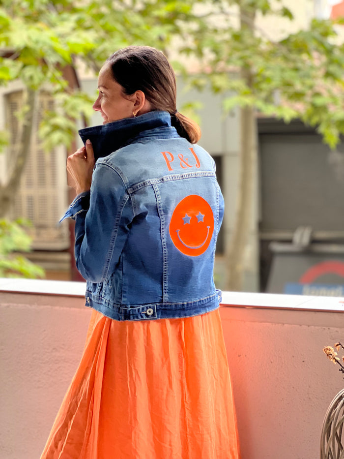 Chaqueta vaquera “smile”
