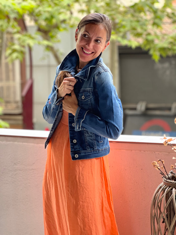 Chaqueta vaquera “smile”
