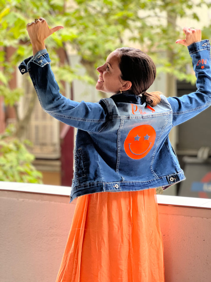 Chaqueta vaquera “smile”