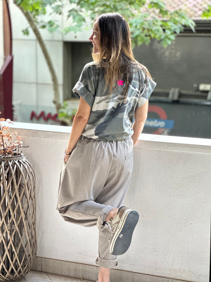 Pantalón “cupido” taupe