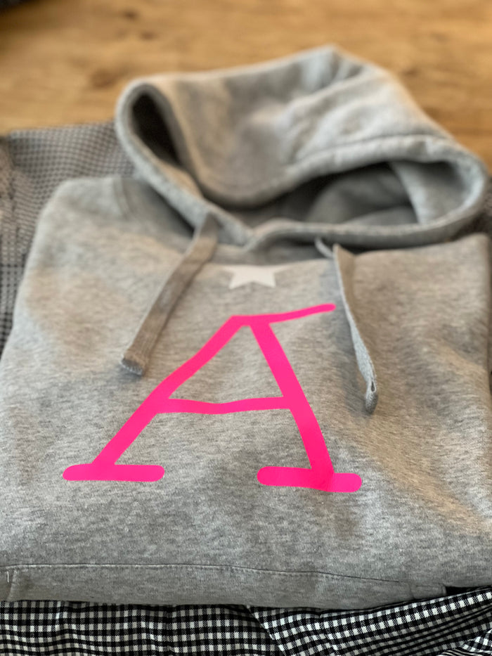 Sudadera "Star Girl" Gris