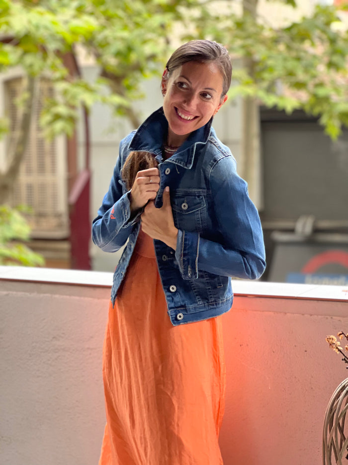 Chaqueta vaquera “smile”