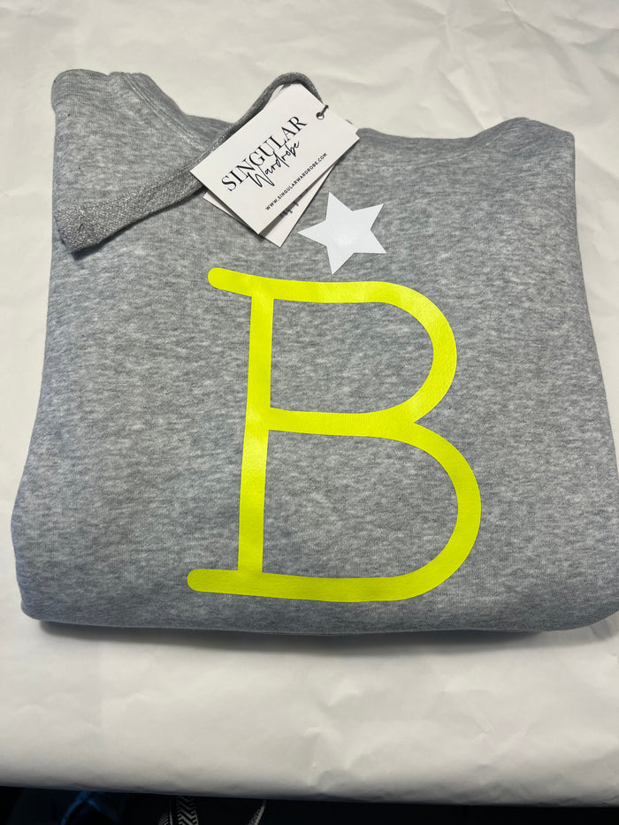 Sudadera "Star Girl" Gris