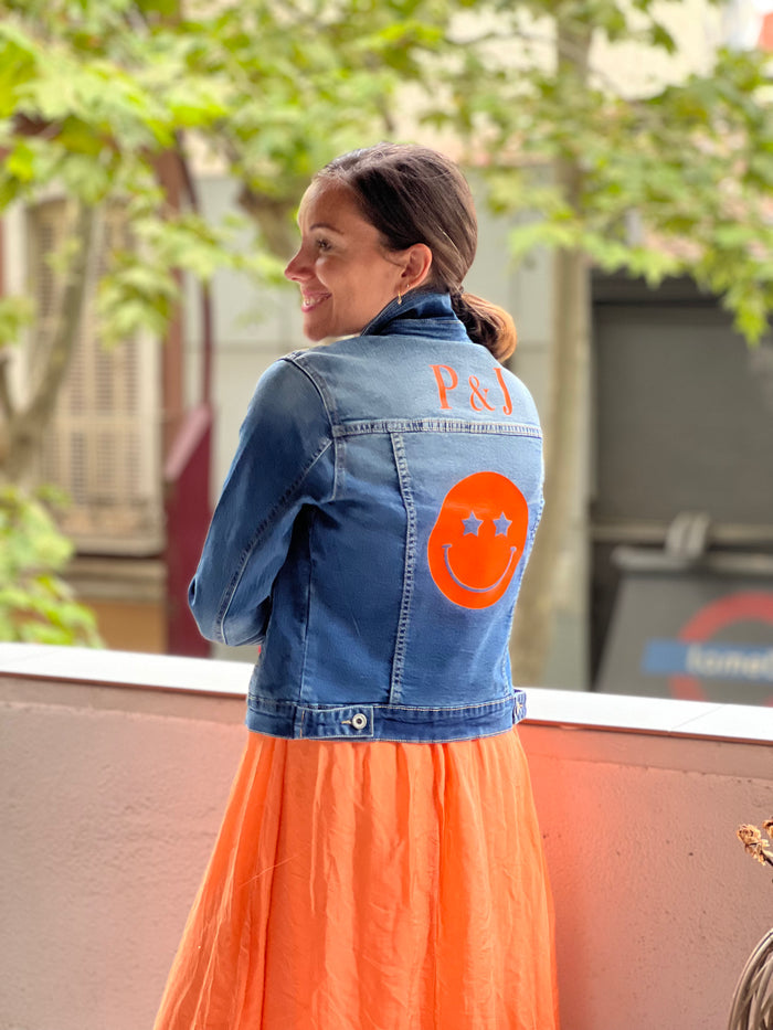 Chaqueta vaquera “smile”