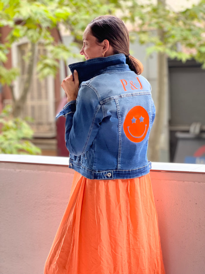Chaqueta vaquera “smile”