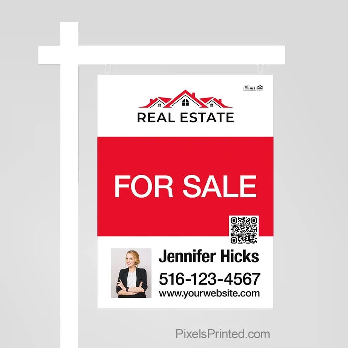 Independent agent real estate for sale sign panels PixelsPrinted