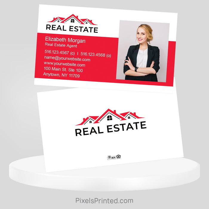 Independent real estate business cards Business Cards PixelsPrinted