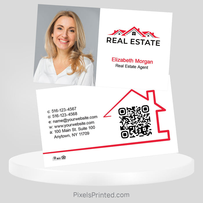 Independent real estate business cards Business Cards PixelsPrinted