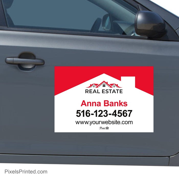 Independent real estate car decals vehicle decal PixelsPrinted