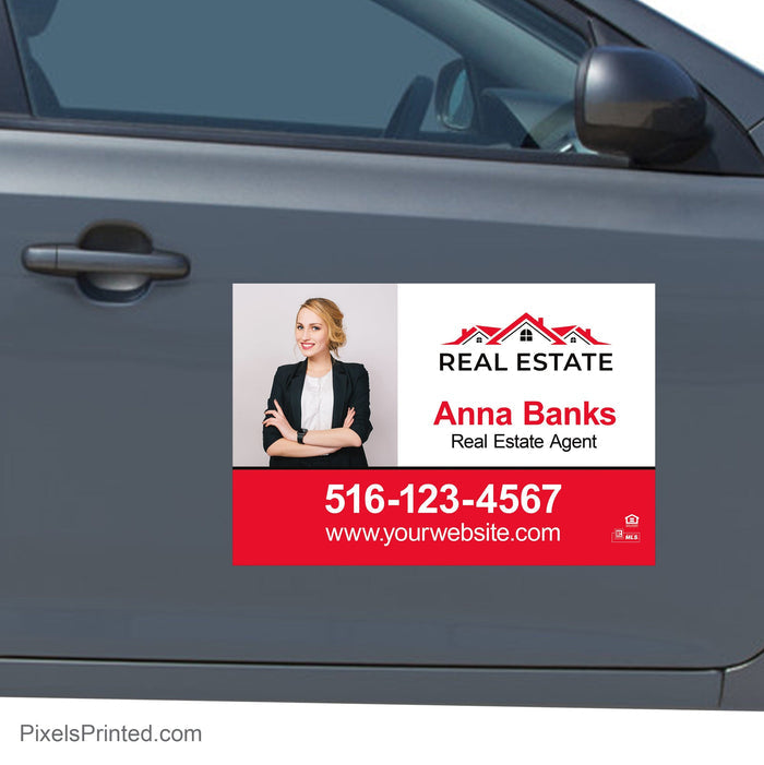 Independent real estate car decals vehicle decal PixelsPrinted