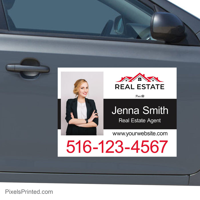 Independent real estate car decals vehicle decal PixelsPrinted