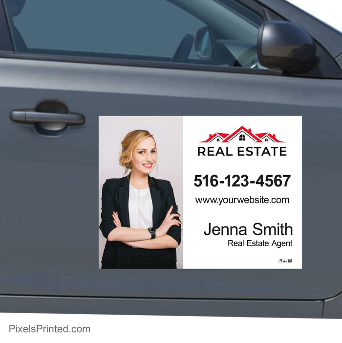Independent real estate car decals vehicle decal PixelsPrinted
