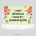 Independent real estate referral postcards PixelsPrinted
