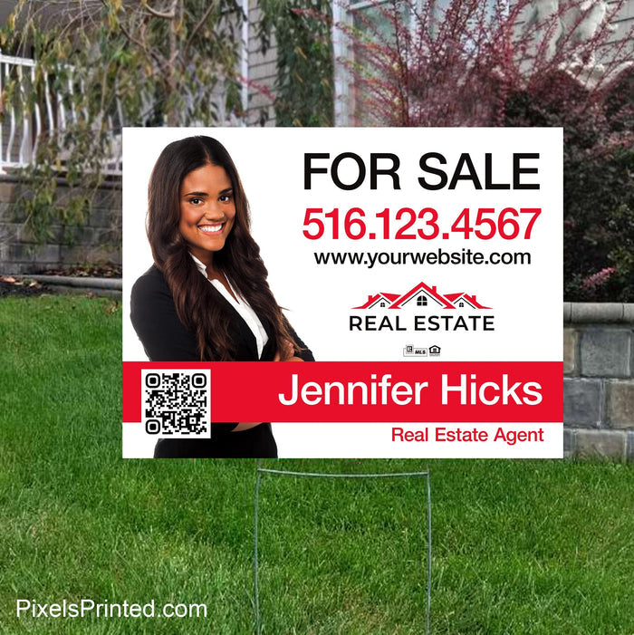 Independent real estate yard signs yard signs PixelsPrinted