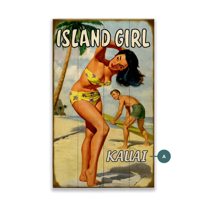 Island Girl Custom Sign