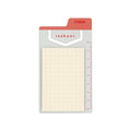Daigo Isshoni Indexing Label Mini Sticky Notes with grid design and red tab.