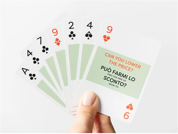 Italian Lingo Cards