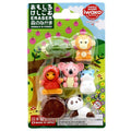 Iwako animals in the forest eraser set in original packaging made in Japan
