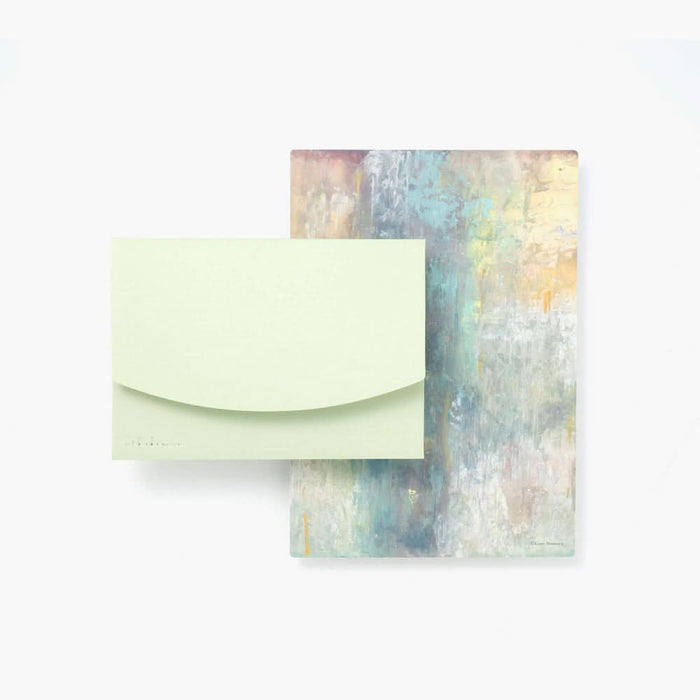Kakimori Letter Card - Kayo Nomura, shown from another angle.