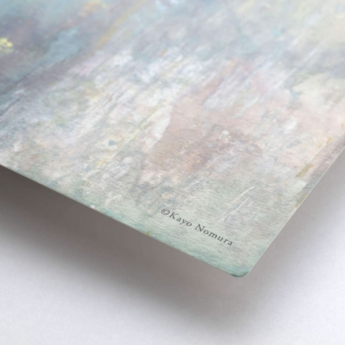 Kakimori Letter Card - Kayo Nomura, detail view of the design.