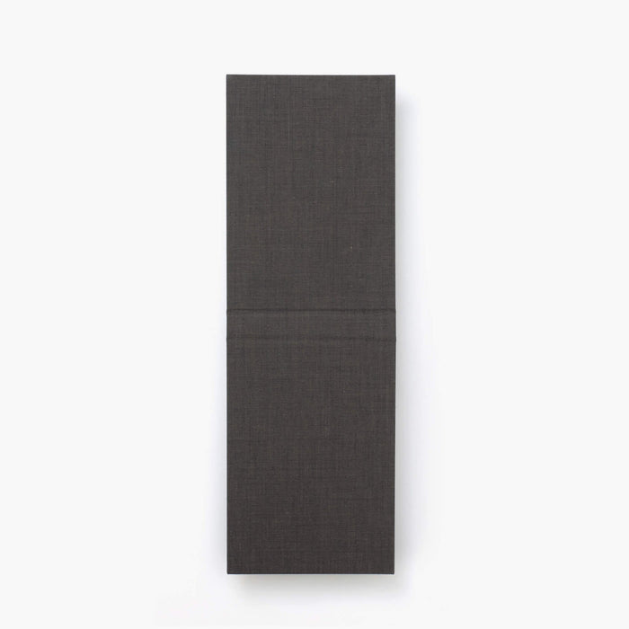 Kakimori Mini Note Cover - Grey, detail view of the design.