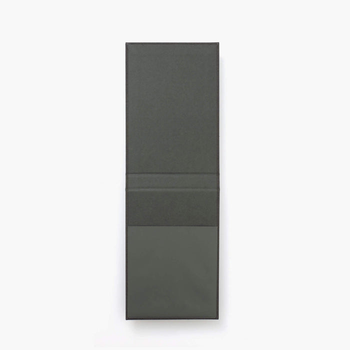 Kakimori Mini Note Cover - Grey, shown in full.