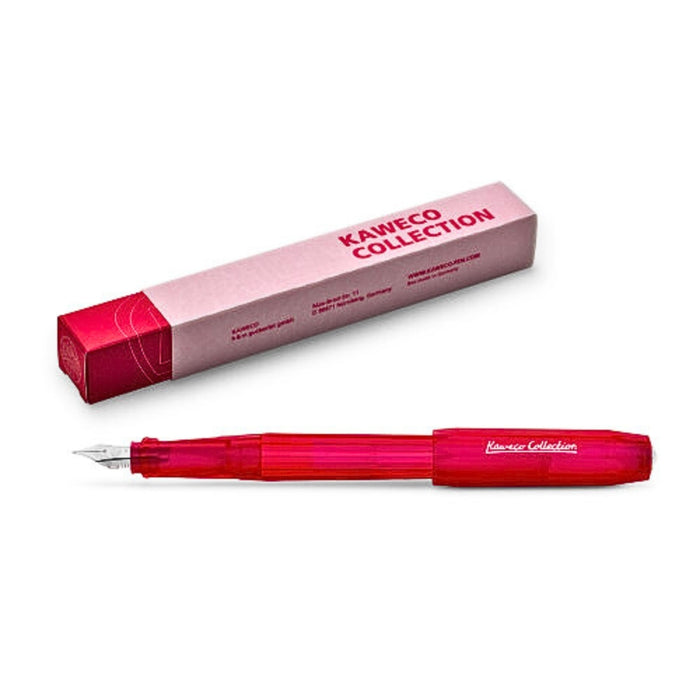 Kaweco Collection Perkeo Fountain Pen Infrared, shown in full.