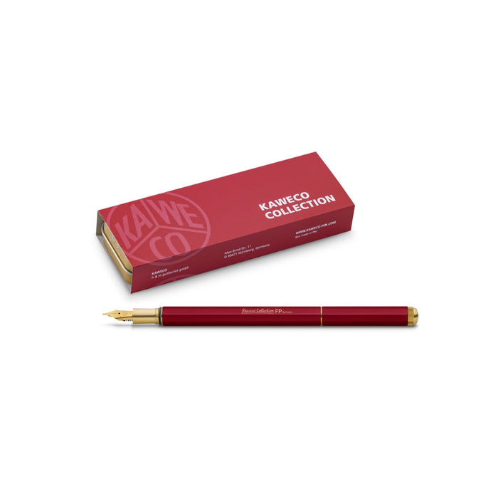 Kaweco Collection Special Red Fountain Pen - Medium, detail view of the design.