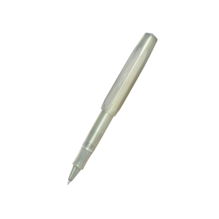 Light Green - Kaweco Lunar Sport Rollerball Pen in light green with octagonal barrel and capped design.