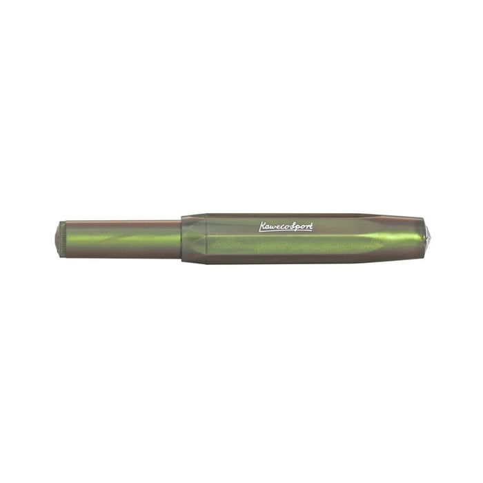 Kaweco Lunar Sport Rollerball Pen side view showing hexagonal barrel design.