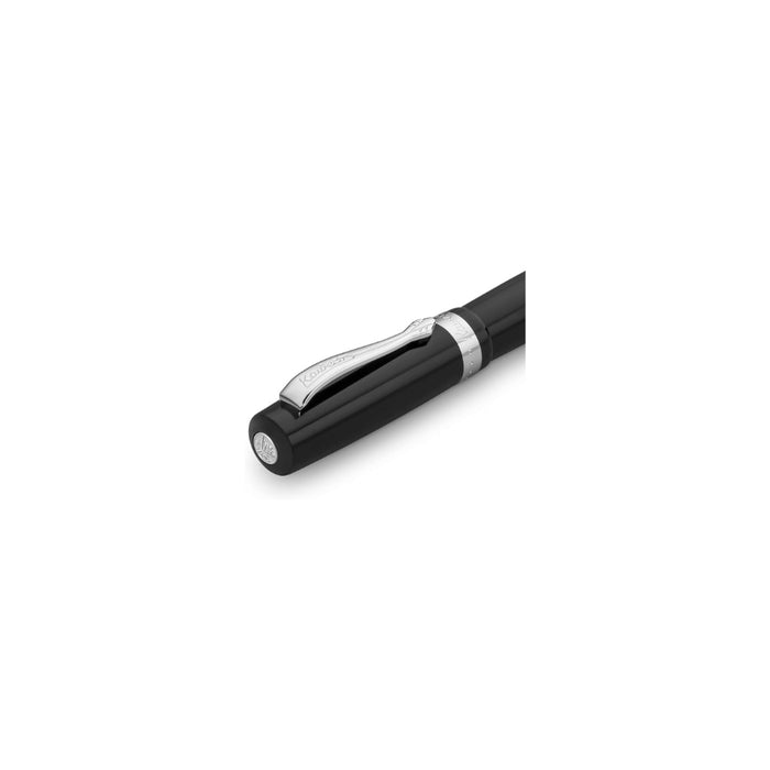 Kaweco Student Black Fountain Pen - Medium, close-up view.