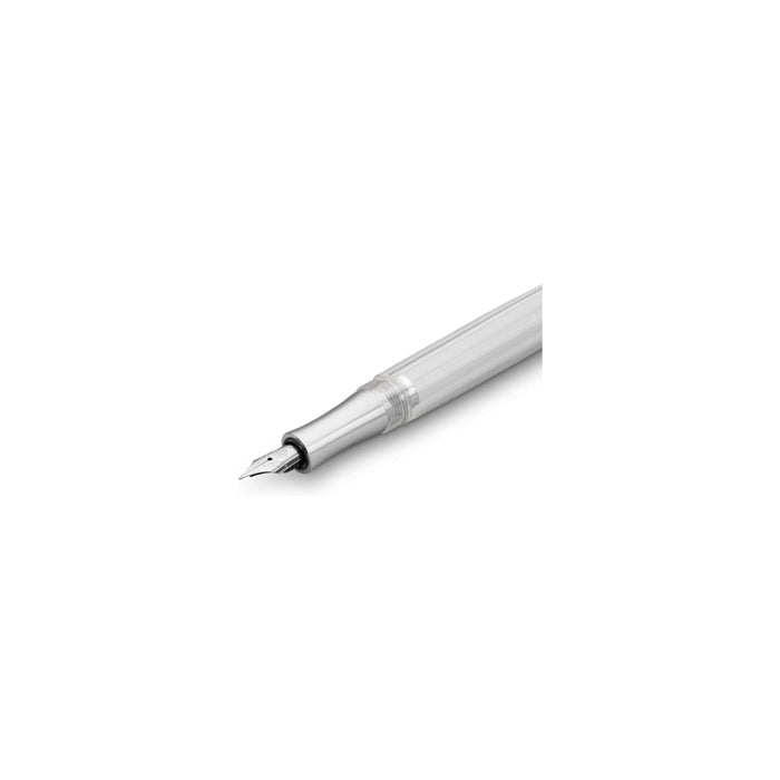 Kaweco Student Transparent Fountain Pen - Fine, shown in full.