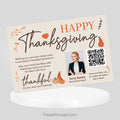 Keller Williams Fall Thanksgiving postcards PixelsPrinted