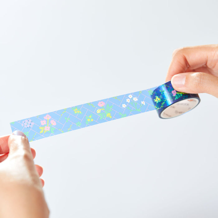 Brick SODA 20mm masking tape roll shown with its repeating pattern strip.
