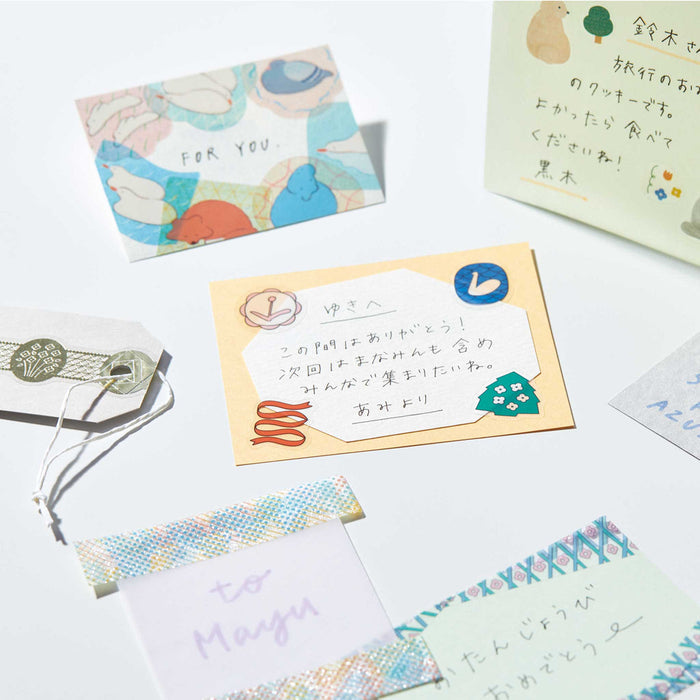 SODA foil and die-cut masking tape decorating planner pages and notes.