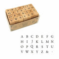 Kodomo No Kao Petit Moji Stamp Set - Large, detail view of the design.