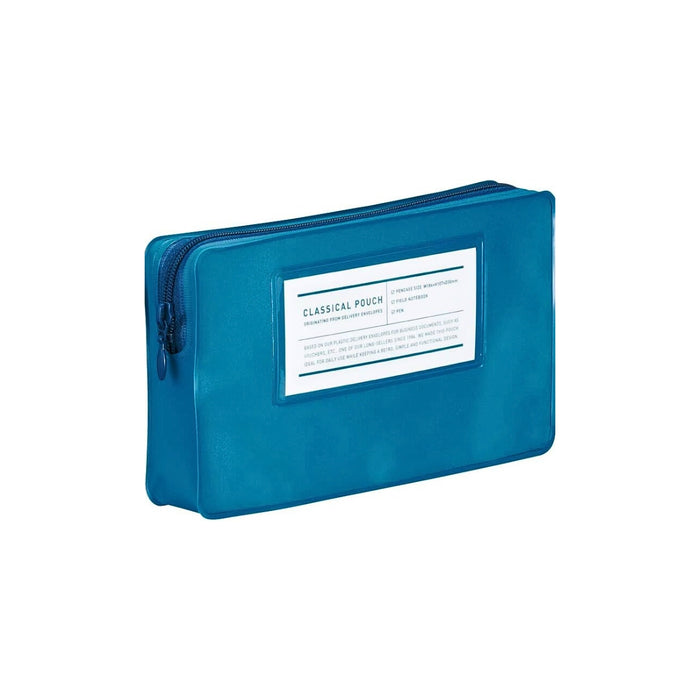 Kokuyo Classical Pen Pouch, shown from the front.