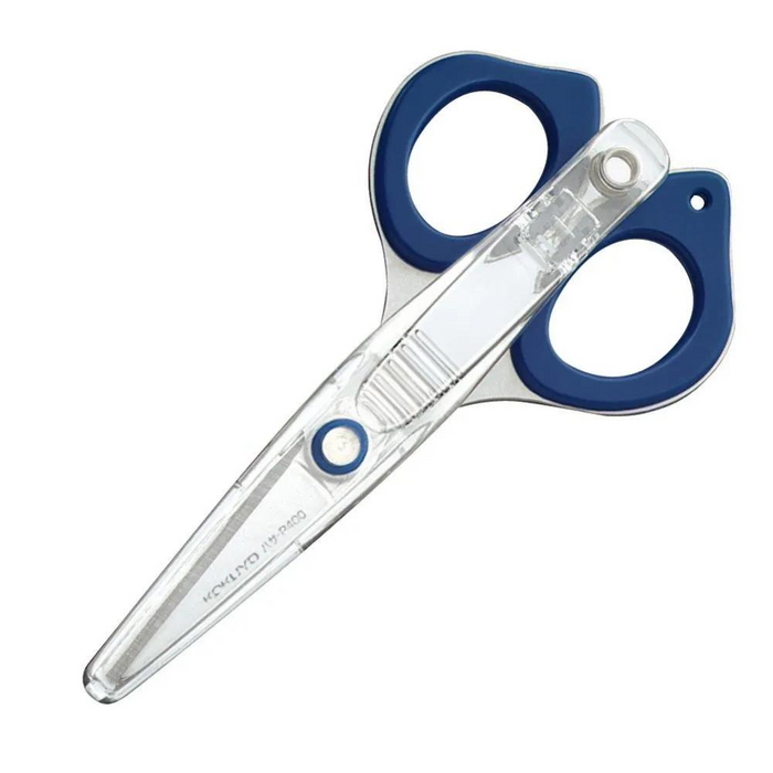 Kokuyo CLIPPY Non-Stick Scissors with Clip - The Journal Shop