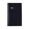 Alternative cover of Kokuyo Jibun Techo Biz 2026 A5 Slim Planner shown in black with simple, clean design.