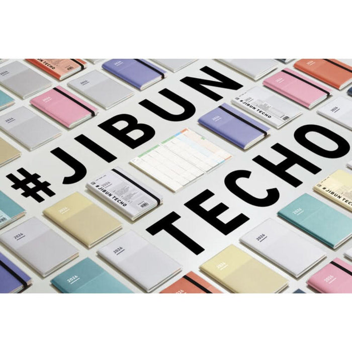 Kokuyo Jibun Techo First Kit Mini 2026 – B6 Slim – DIARY + LIFE + IDEA, detail view of the design.