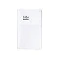 Kokuyo Jibun Techo Mini Diary 2026 - B6 Slim Planner, shown in full.