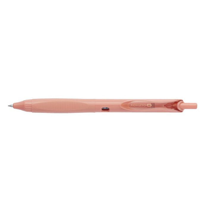 Kokuyo ME Gel Pen 0.5mm highlighting its conical tip for crisp black lines.